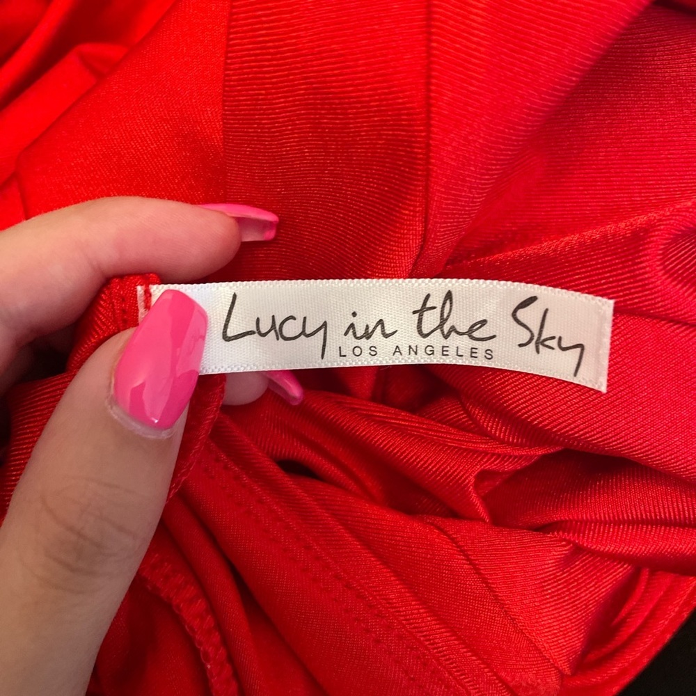 Brand new Red Lucy In The Sky prom dress!